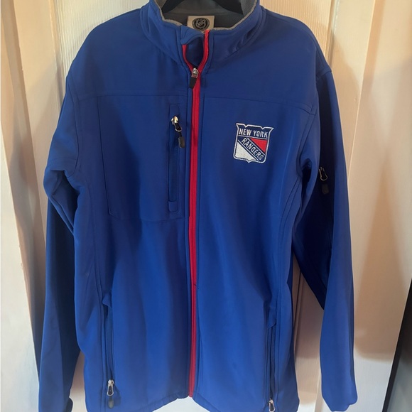 Blue New York Rangers Jacket - Picture 1 of 3